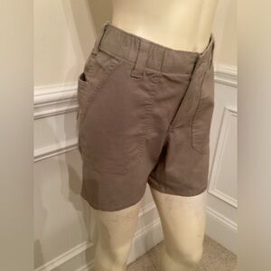 Carhartt WN RUGGED FLEX CANVAS WORK SHORT SZ 6 R NWT